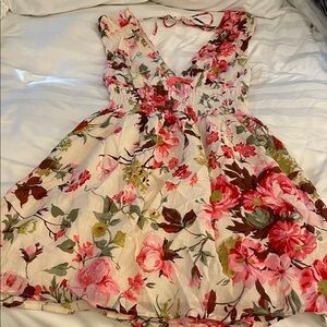 Abercrombie Floral Sleeveless Dress